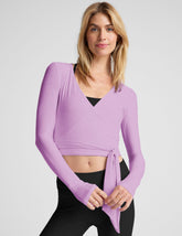 Featherweight Waist No Time Wrap Top