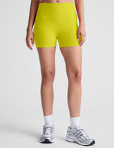 yellow 3" inseam biker shorts.