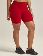 red biker short